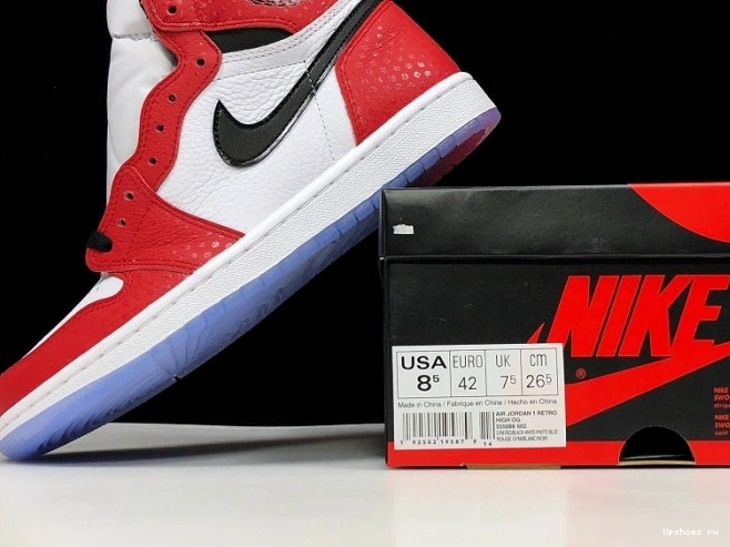 1 OG (Toddler) Jordan HIGH 'Spiderman' - Retro AQ2665-602 0504